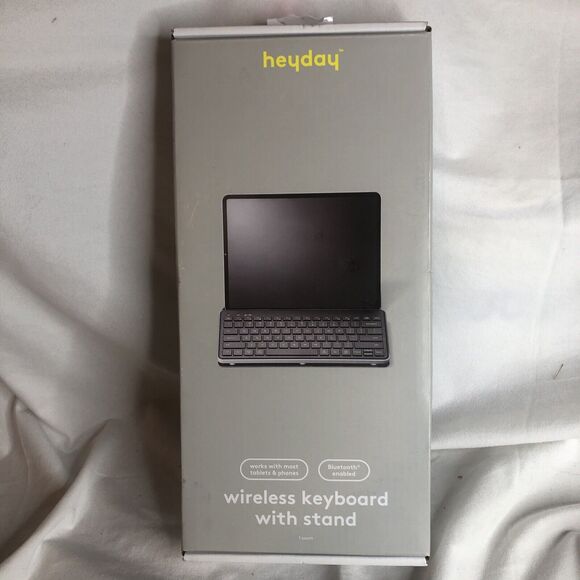 Heyday Wireless Bluetooth Tablet Keyboard Stand for Tablets NEW!! - Picture 5 of 9